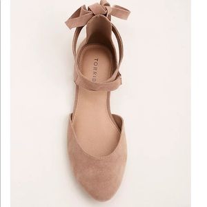 Torrid D’Orsay Suede Flats